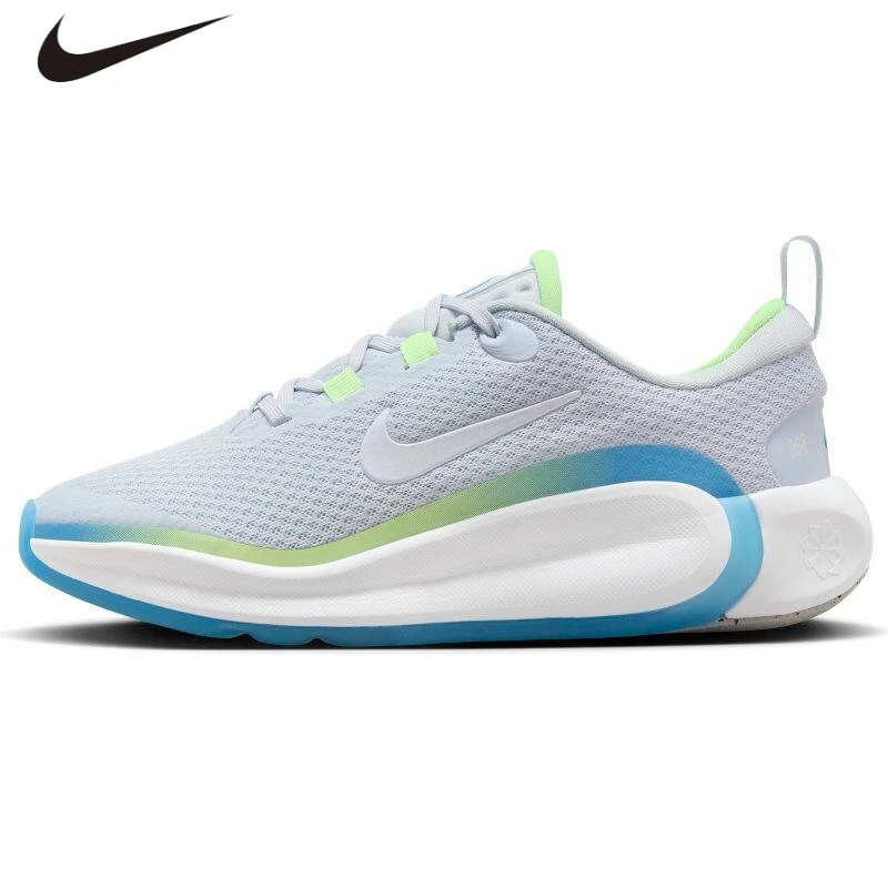 

Nike Infinity Flow GS Running Shoes, React Cushion Breathable Mesh Thick Sole Athletic Sneakers for Youth FD6058-001