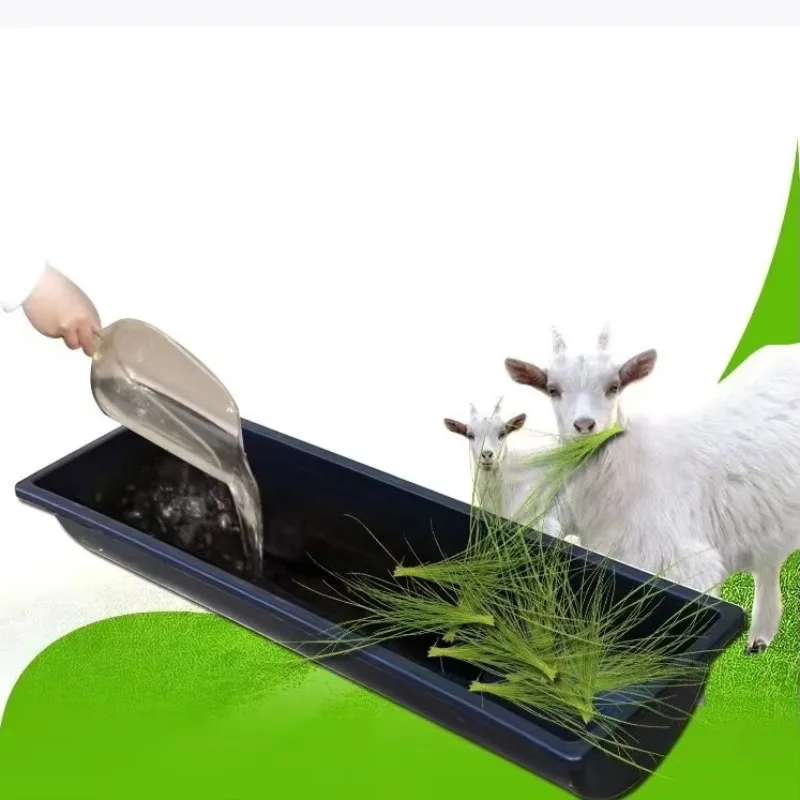 

New livestock plastic feeders and beverage troughs