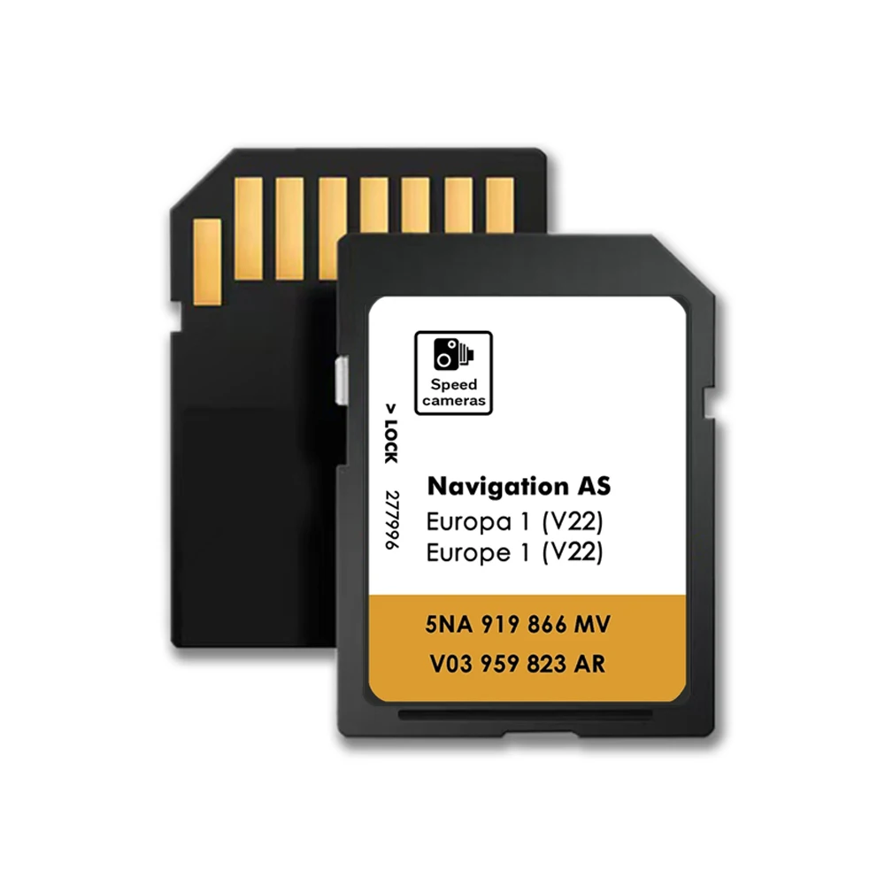 المملكة المتحدة أوروبا بطاقة SD 32 جيجابايت الملاحة GPS خريطة الإصدار 2025 أحدث 5NA 919 866 MV لشركة فولكس فاجن تيجوان AS V22