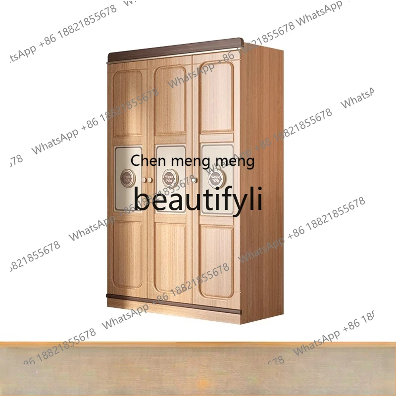 

Children's wardrobe, bedroom all solid wood, large wardrobe modern simple storage storage H