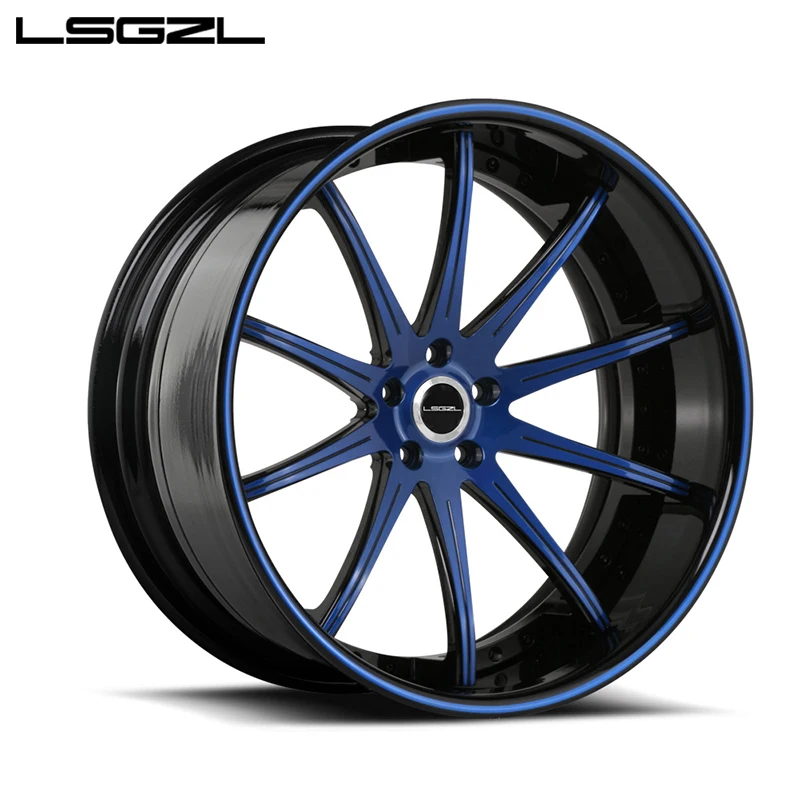 LSGZL Alloy Wheels 18 Inch 5x120  Hot Selling Products 3 Piece Wheel  Production Process Alloy Wheel