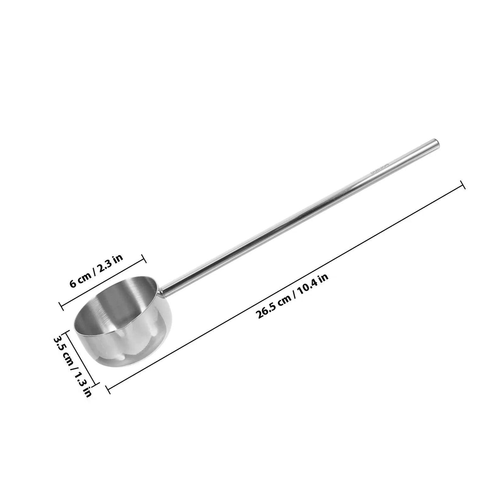 304 Stainless Steel Mini Oil Pouring Pot with Long Handle for Hot Oil Frying Soup Butter Melting Gravy Sauce Cooking Small Milk view 2