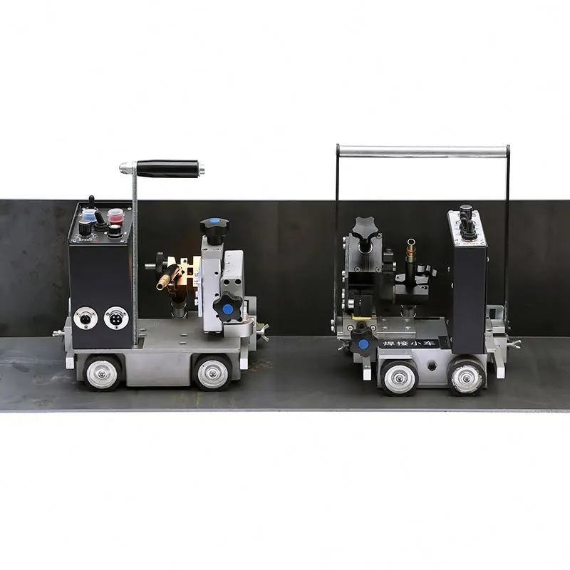 New Rail Linear Welding Robot Trolley With Four-Wheel Drive And Magnetic Attraction Automatic Welding Carriage