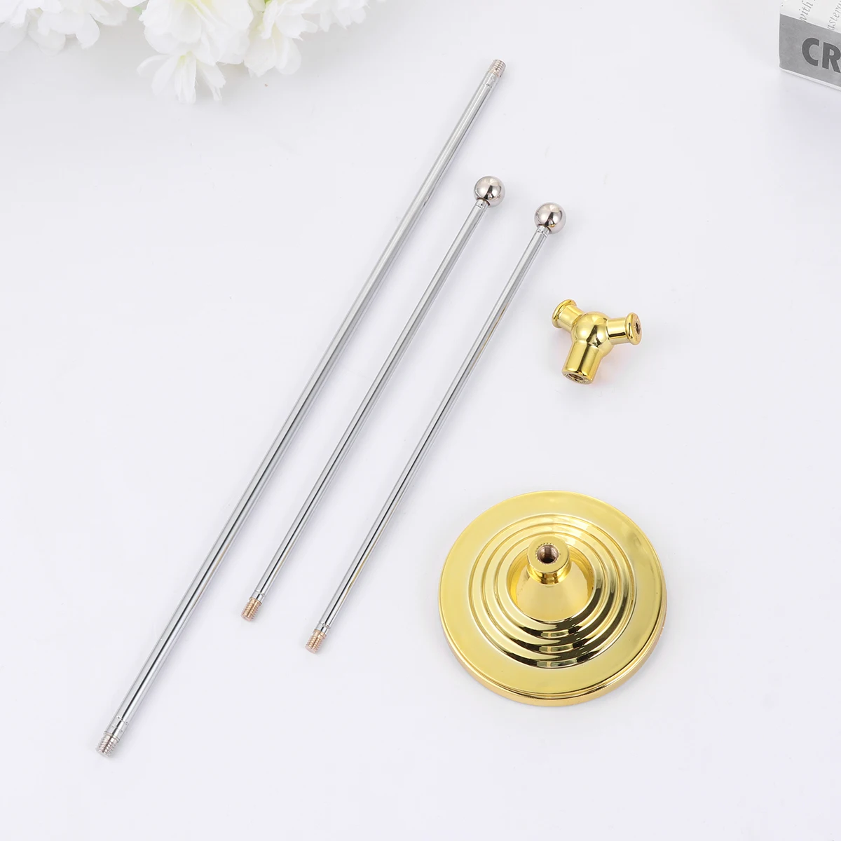 Desktop Flag Decor Small Mini Stick US Flag Polyester Double Stitched Great for Parties Festivals Britain