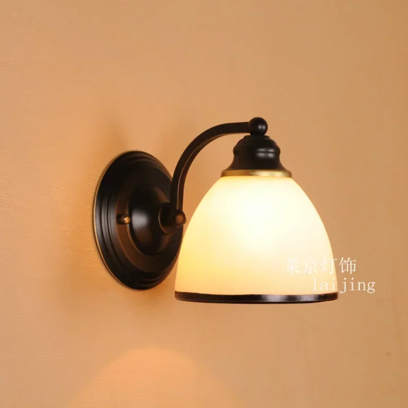 Individuality brief fashion modern iron american bar counter stair wall lamp