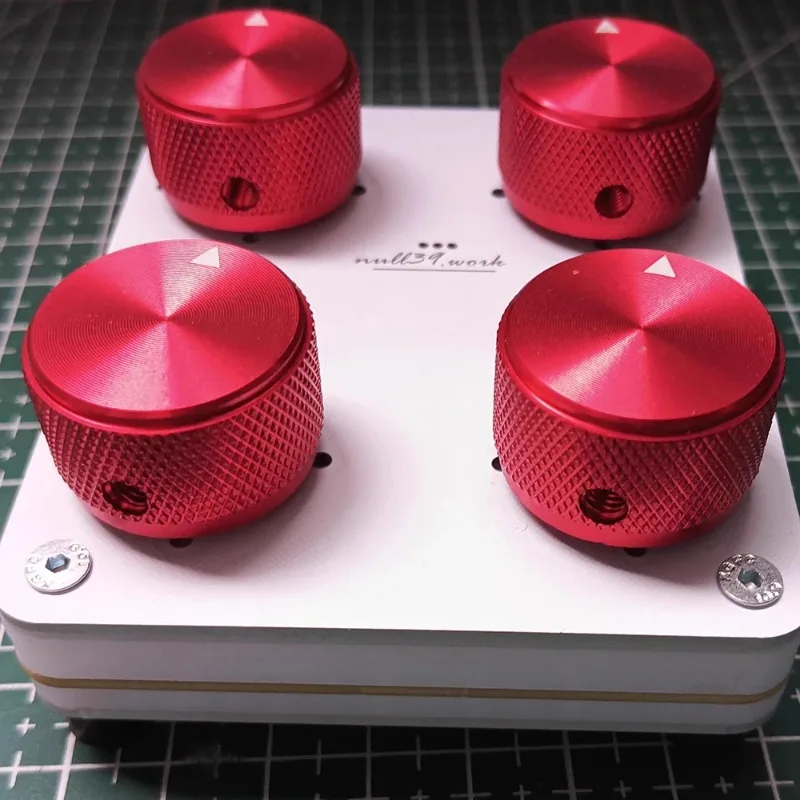 The Latest CC-mapped USB-C Interface 4-knob MIDI Controller for Music Production Software Precision Rotary Encoder