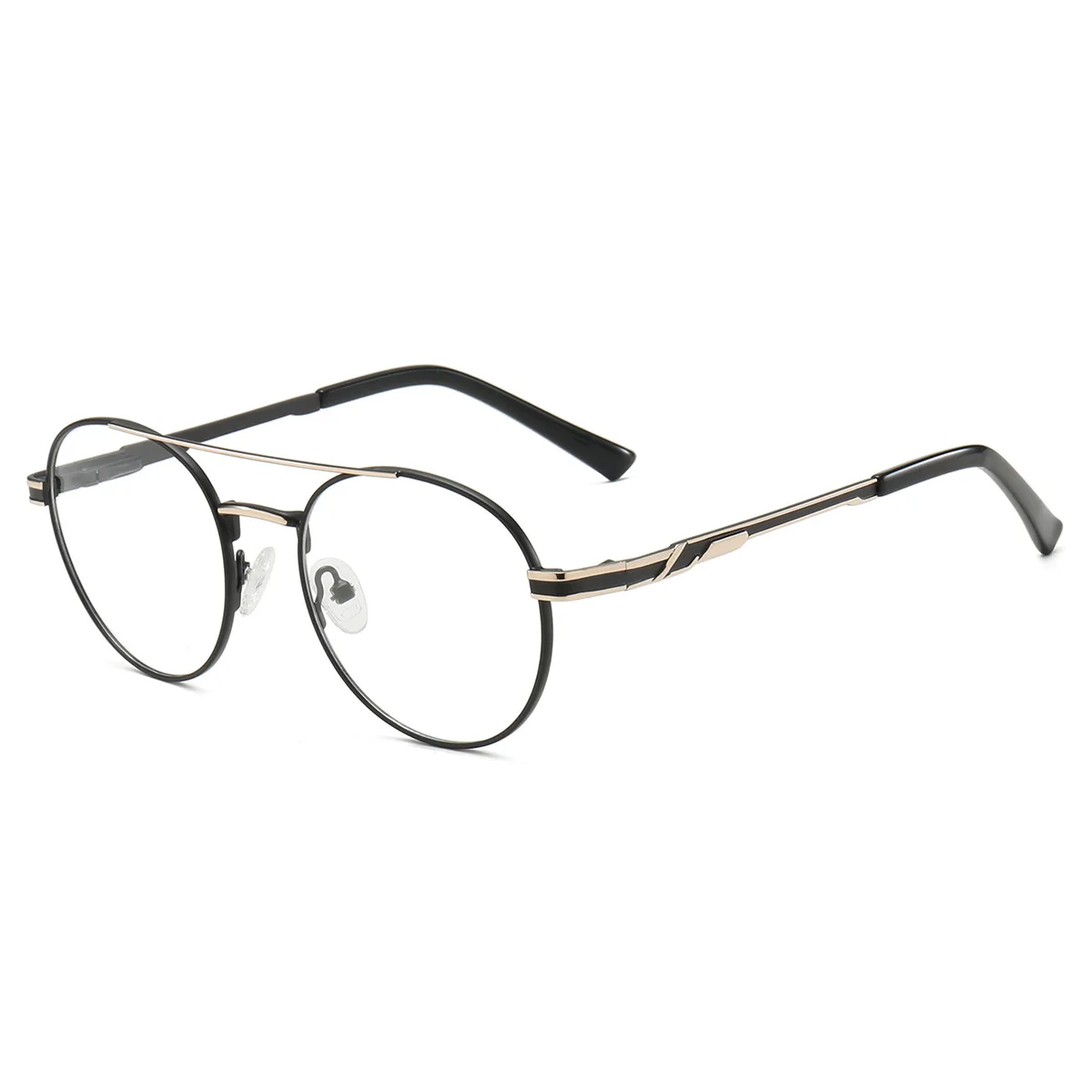 نظارات طبية عصرية خفيفة للغاية بشعاع مزدوج صغير الحجم بدرجة قابلة للتعديل نظارات بصرية مخصصة للرجال والنساء 3003