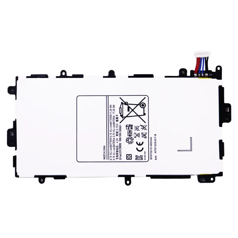 SP3770E1H 3.75V 17.25Wh 4600mAh for Samsung  N5100 N5120 Tablet Battery Rechargeable Free Disassembly Tools Are Given Away
