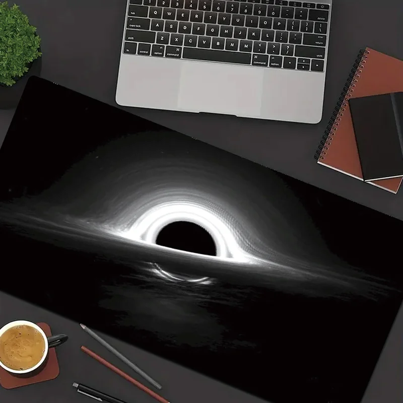 CIFBUY Extended Gaming Mouse Pad PC Keyboard Desk Mat Durable Non-Slip Base Black Office Home Laptop Computer Accessories