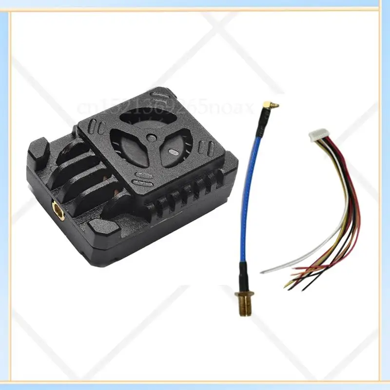 

-SPOR 5.8G 3W FPV VTX High Power 96CH 10Km Long Distance FPV Video Transmitter For FPV Long Range RC Drone