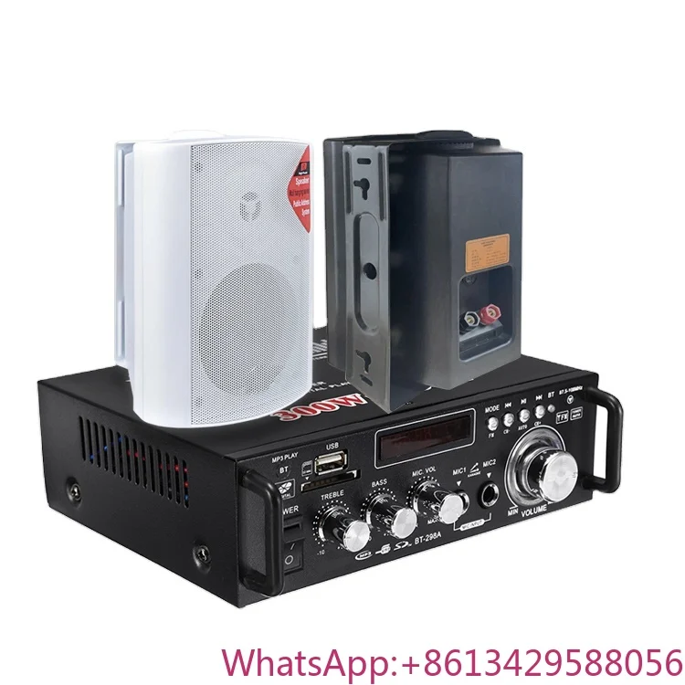 

VA-GF600 / PY50 Wireless Power Amplifier Mini Small Power Amplifier 12 Volt 220V Home Cinema Speakers Small