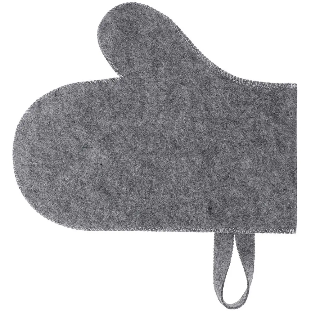 

Bathing Glove Saunna Gloves Mitt Heat Protective Outdoor Sauna Accessories Heated for Spa