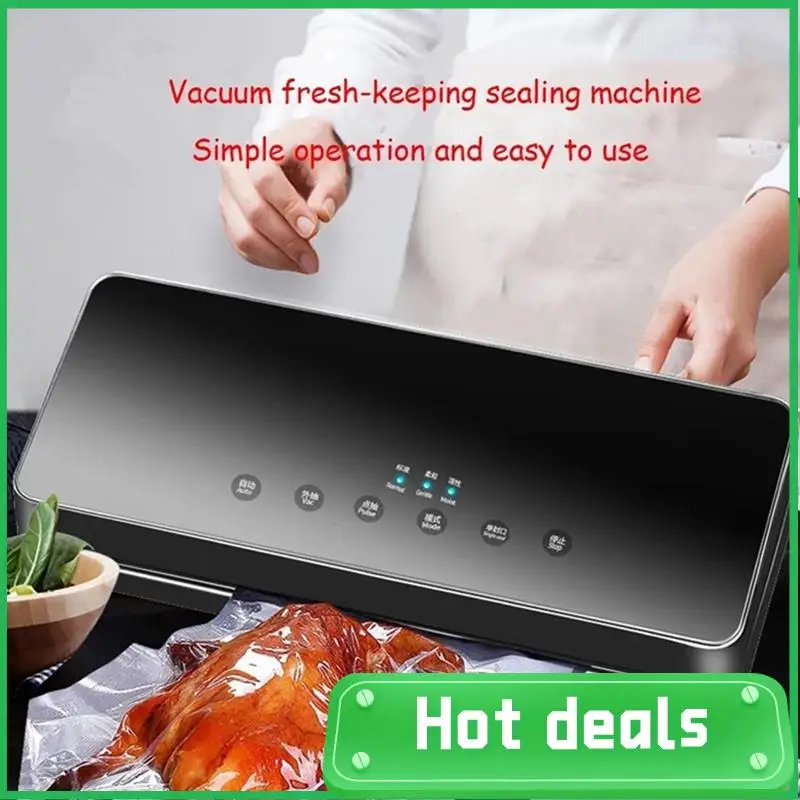 

B69A Household Vacuum Sealer Small Plastic Food Preservation Seaking Machine Durable US Plug C