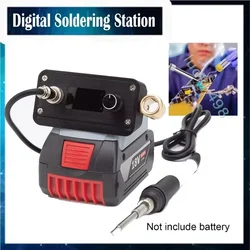 T12 Soldering Iron Cordless Soldering For Bosch 18V Lithium Battery Electric Digital Soldering Station DIY Repair(NO Battery )