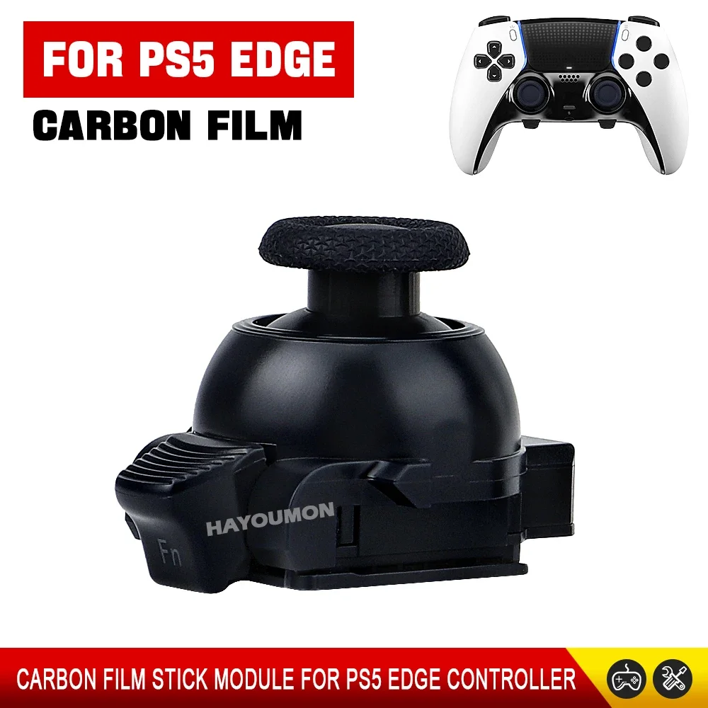 NEU für PS5 Edge Controller Joystick Thumbstick Reparaturteile 3D Analog-Sensor Kohlenstofffilm Ersatz-Stick-Modul Zubehör – Detail 3