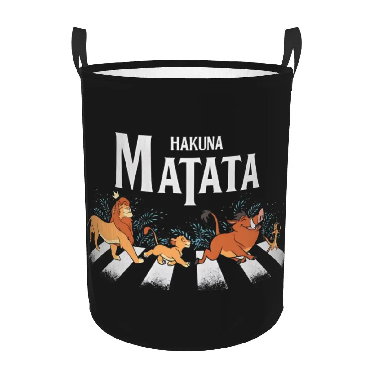 

Custom The Lion King Laundry Hamper Large Storage Basket Cartoons Girls Boys Toy Organizer