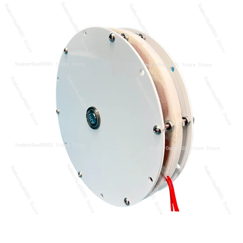 300W Low-RPM Coreless Disc Generator High Efficiency PM for Wind Water Power