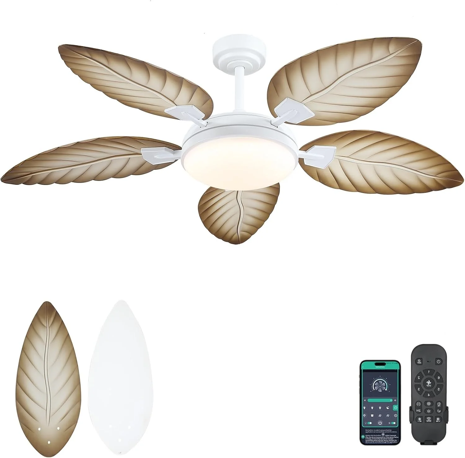 Stylish minimalist fan light for residential home bedroom decoration functional lighting fixture modern ceiling fan light