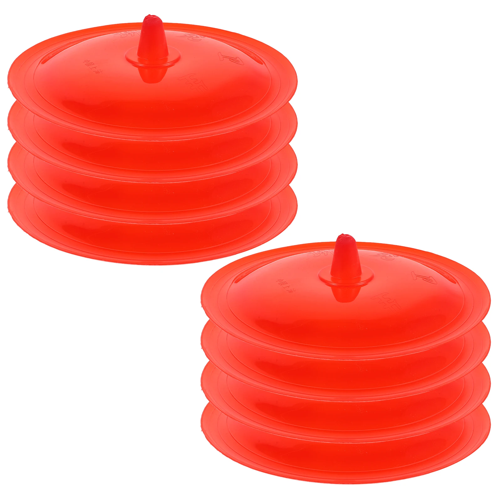 

8 Pcs Spittoon Lid Replacement Round Urinal Bucket Cover for Potty Chamber Pot Plastic Child Adult Night Pee Bucket Lid