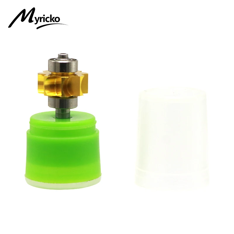 Rotor de dentiste pour Myricko, cartouche dentaire, LED, bouton poussoir, tête standard, super couple, pièce à main haute vitesse uniquement