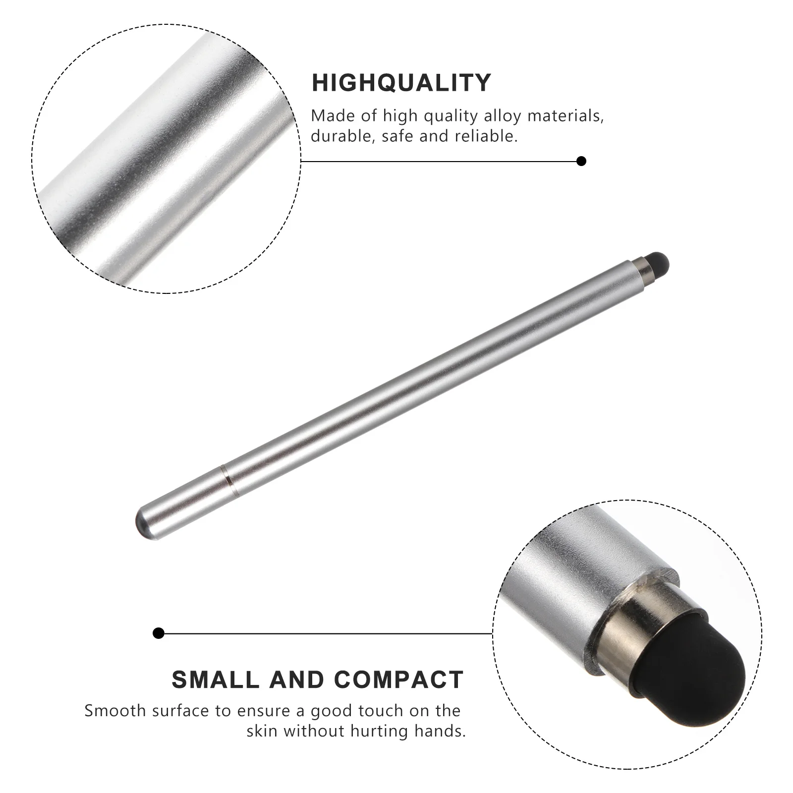 

2 -in-1 Magnetic Capacitive Pen Electronic Stylus Fine Pencil Tablet Cell Phone