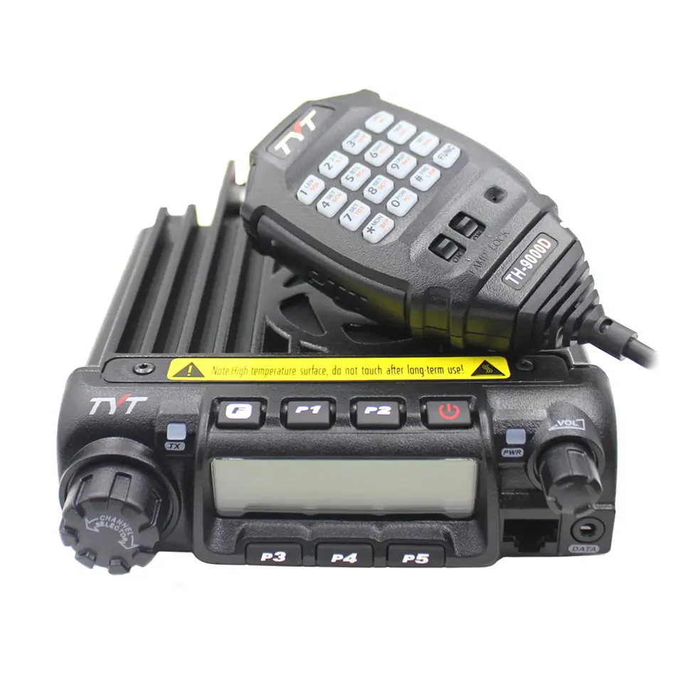 AnyTone 65W Mobile Two-Way Radio with 200 Channels, 136-174MHz