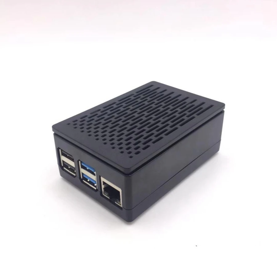 for Raspberry Pi 4 Case Shell Box Enclosure Installable Cool Fan HeatSink Enclosure for Raspberry Pi 4B