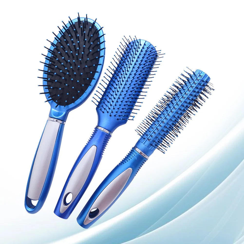 

3Pcs Massage Combs Airbag Hair Brushes Ergonomic Handle Scalp Massager Hair Accessories Stimulate Blood Women