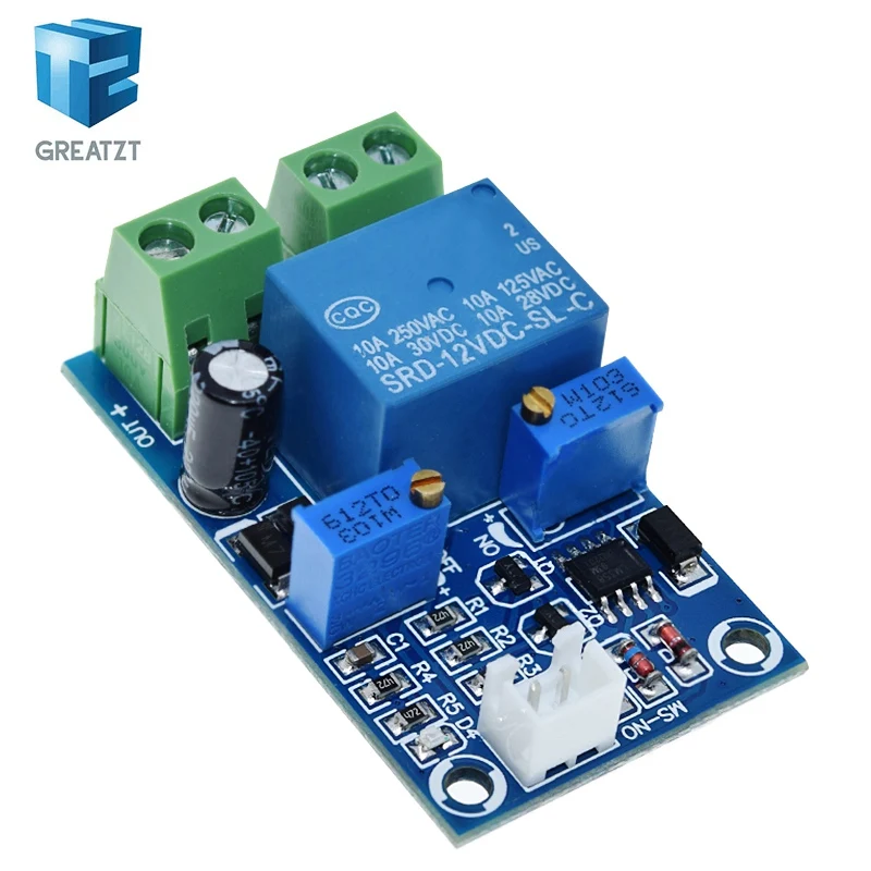 12V Battery Low Voltage Cut off Automatic Switch Recovery Protection Board Module Undervoltage Switch Module Charging Controller