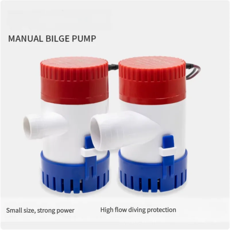 Subsea pump 12v 24V 1100/750/500/350GPH small electric water pump, suitable for ships, seaplanes, and ships