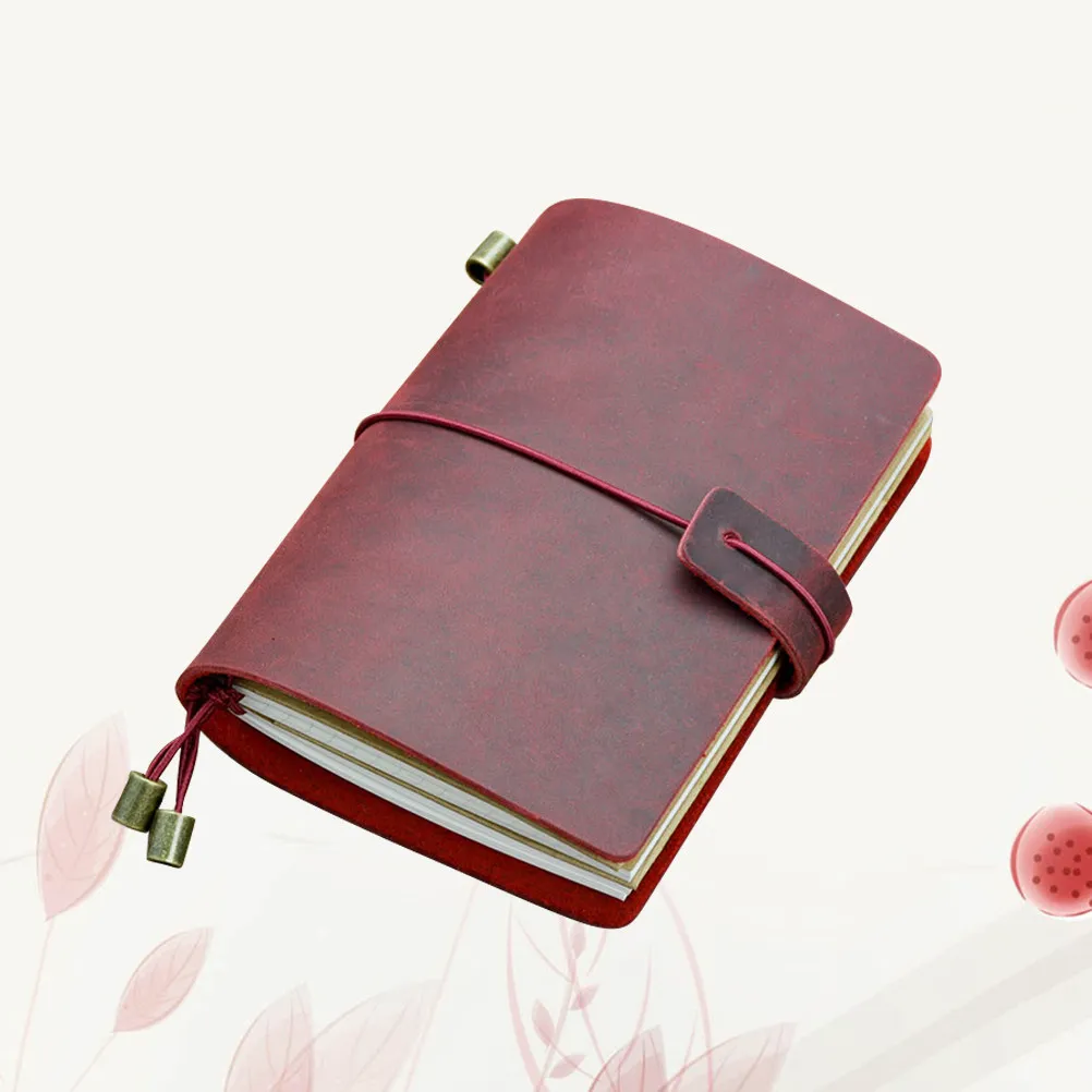 cowhide-passport-shaped-notebook-wine-red-diary-journal-notepad-travel-creative-writing-office-supplies-stationery