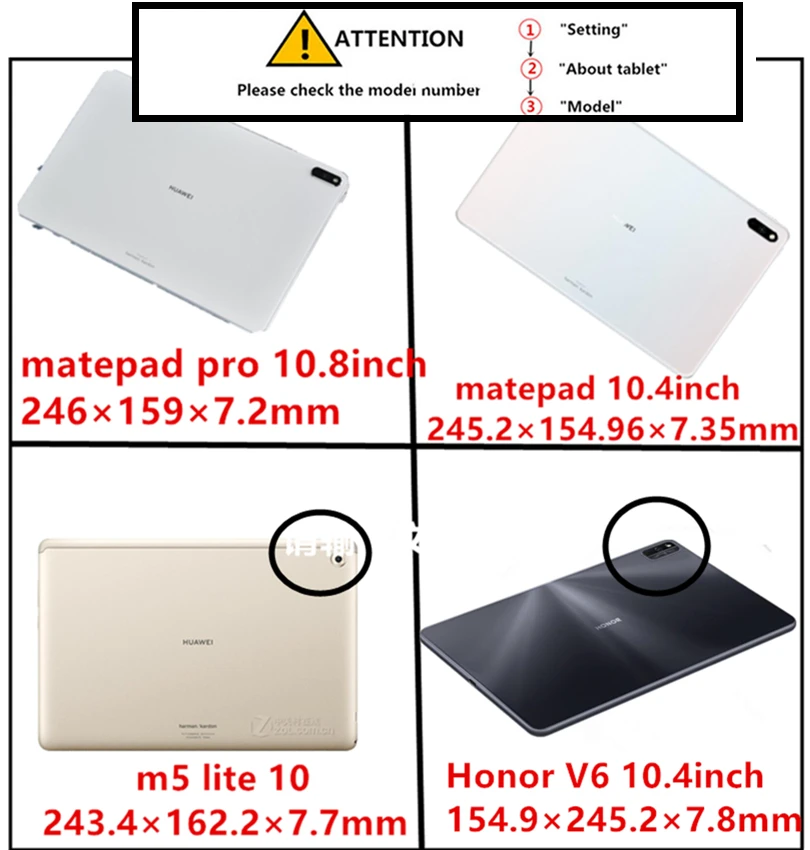 2022 MatePad 10.4 Case BAH3-W59 For Huawei MediaPad M5 lite Case 10 10.1\