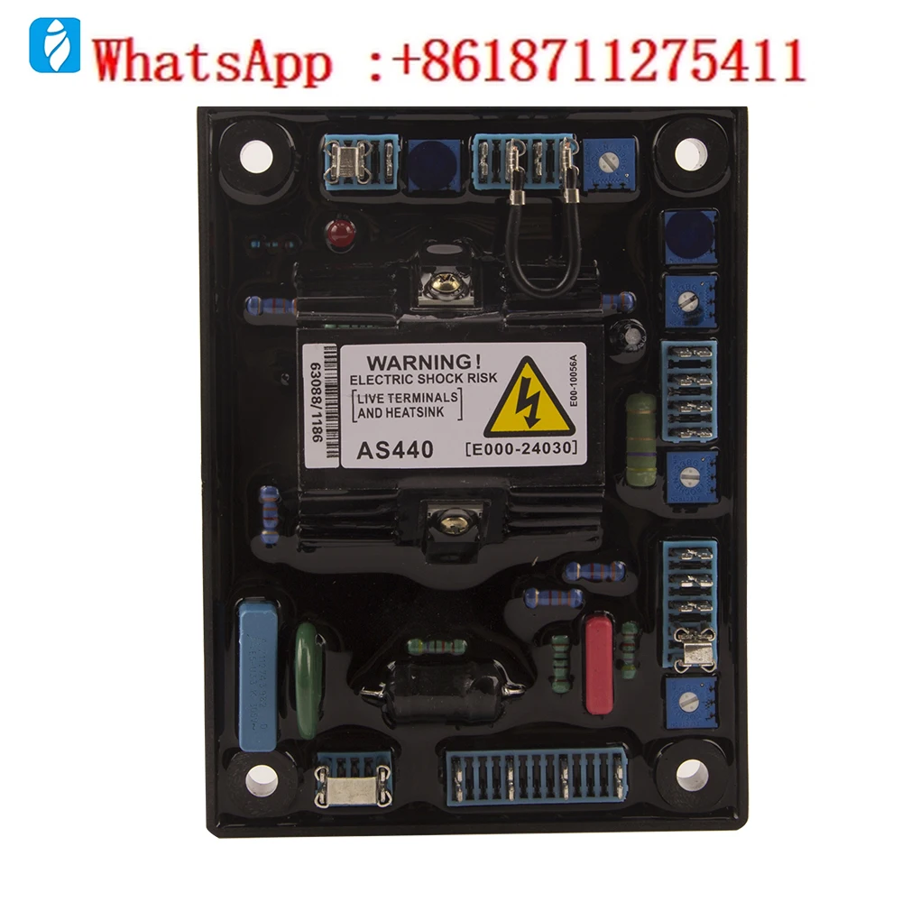 

Бесщеточный регулятор напряжения генератора SX460AVR нажимная пластина