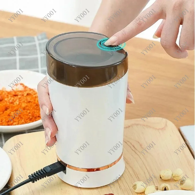 50ml Electric Grain Mill Super Fine Grinding Machine for Beans Spices Coffee Grinder Kitchen 220V