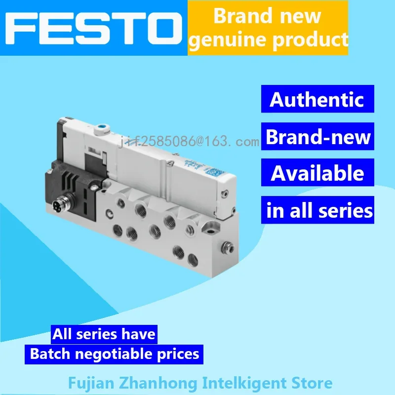 FESTO 533392   VMPA1-M1H-H-S-M7-PI, 8023543   VMPA14-M1H-M-G1/8-PI Original genuíno, disponível em todas as séries, preço negociável