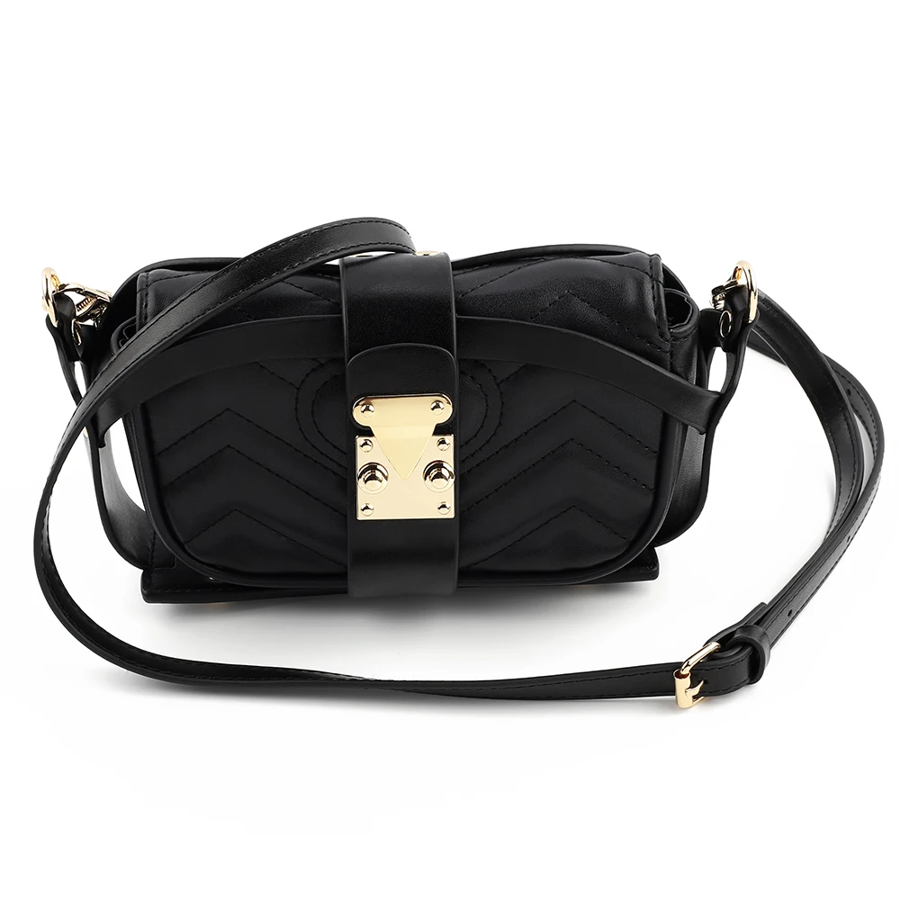 Hollow Tote Messenger Bag Set Leather Encasement Conversion Crossbody Adjustable Shoulder Strap for Women Handbag Accessories