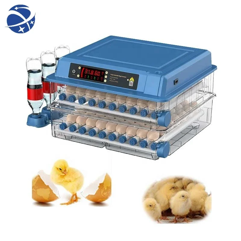 

YYHCFactory direct supply 24 Egg Guinea Fowl 64 Full Automatic Chicken Eggs Incubator