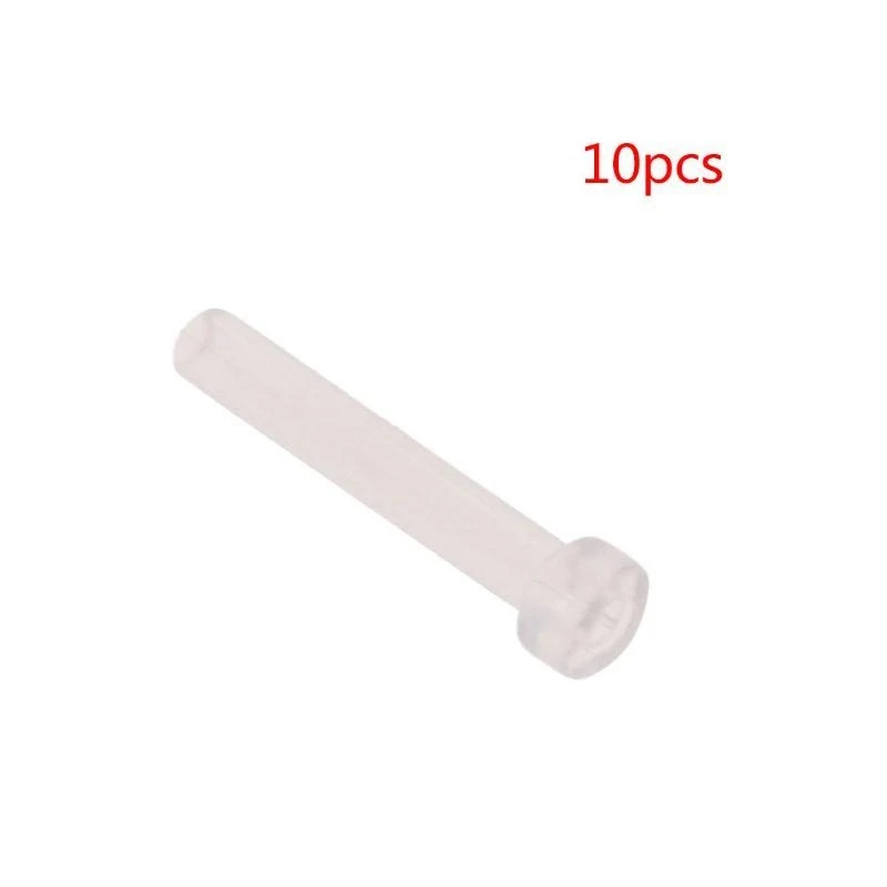 

F2TD Earrings Clutch Anti Allergy Back Plugs for Hypoallergenic Ear Replacements Sleeve Tube Making Jewelry Kit for Kids