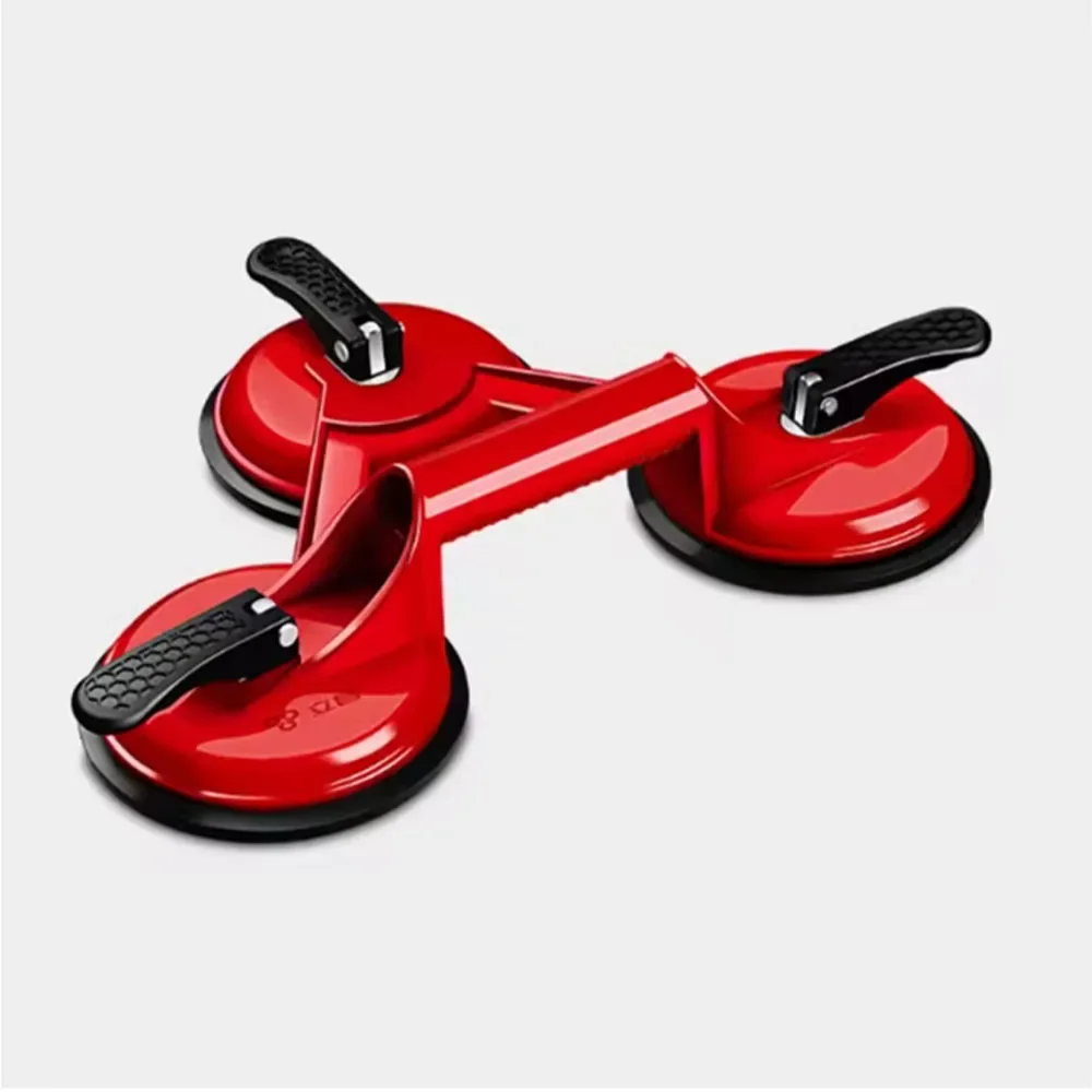 1Pcs High Strength Aluminum Suction Cup With Antislip Handle Maintenance For Industrial And Home Use Lifting Puller Panel