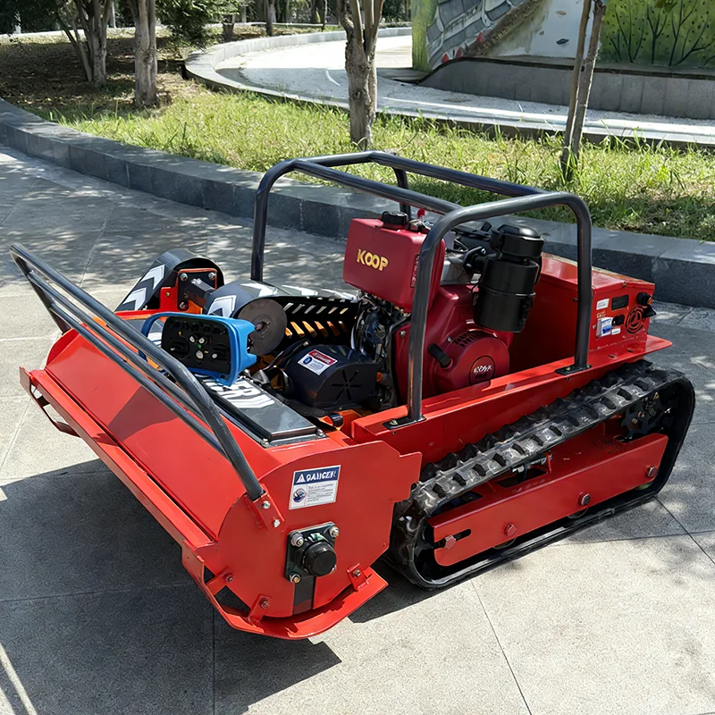 

Индивидуально настраиваемая гусеничная газонокосилка для любых типов местности с надежным качеством и гарантированной эффективностью прополки.