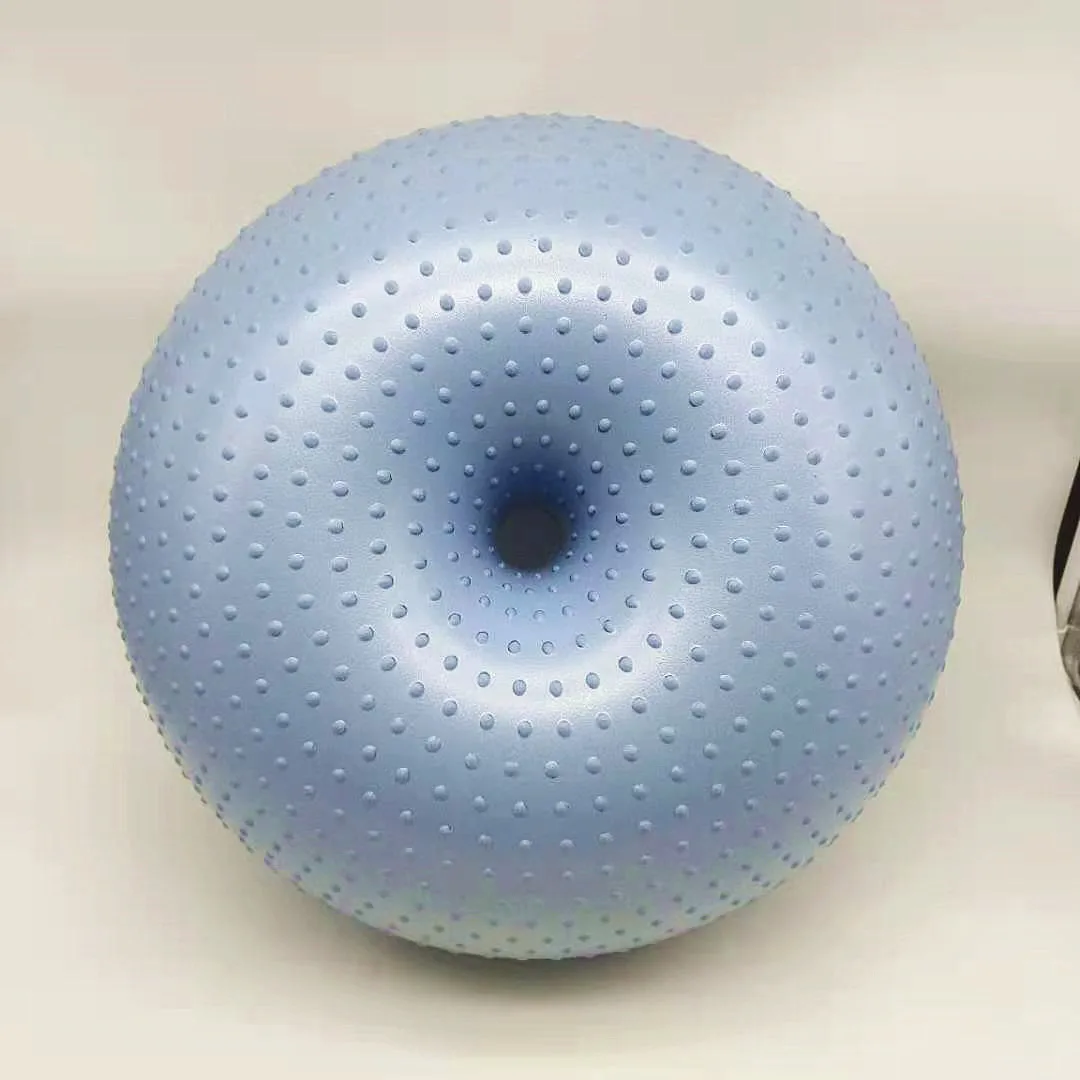 New Yoga Ball Donuts Thickened Large Yoga Apple Ball Fitness Home Spot
