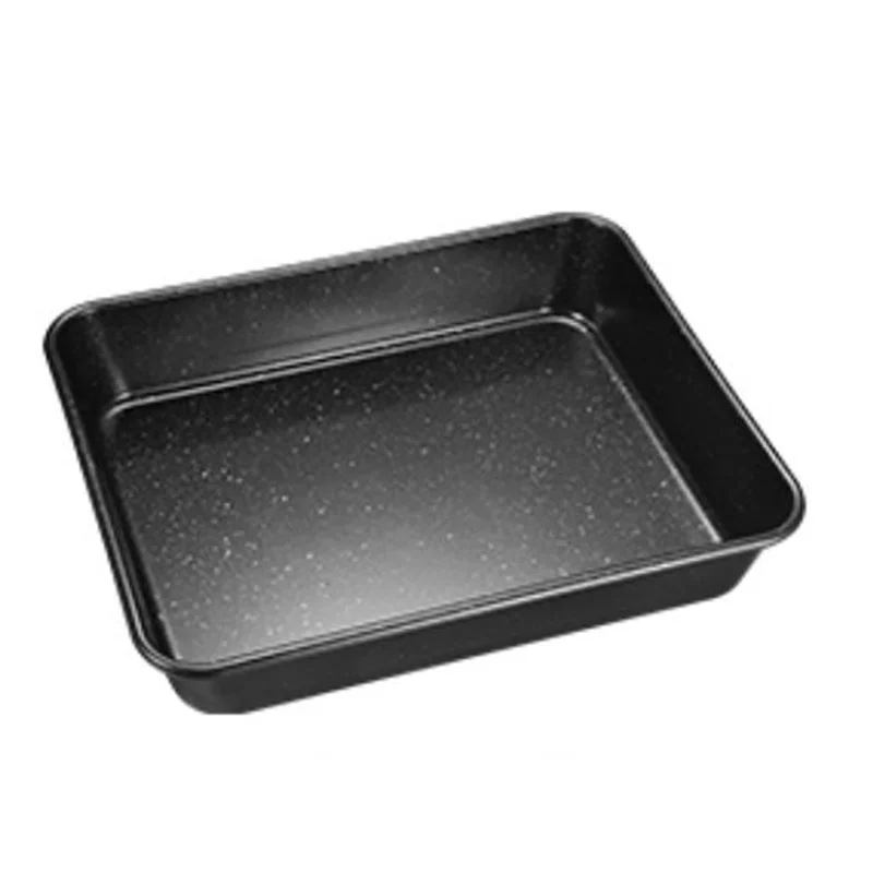 

AT21-1Pc Retangular Pizza Pottamagoyaki Egg Pan, Nonstick Maifan Stone, Anti-Scalding Handle For Glass