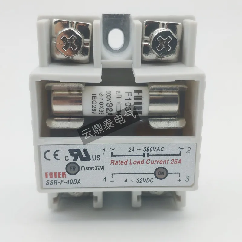 Original solid state relay SSR-25DA/SSR-40DA/SSR-50DA/SSR-75DA/SSR-10DA-H/SSR-25DA-H/SSR-40DA-H