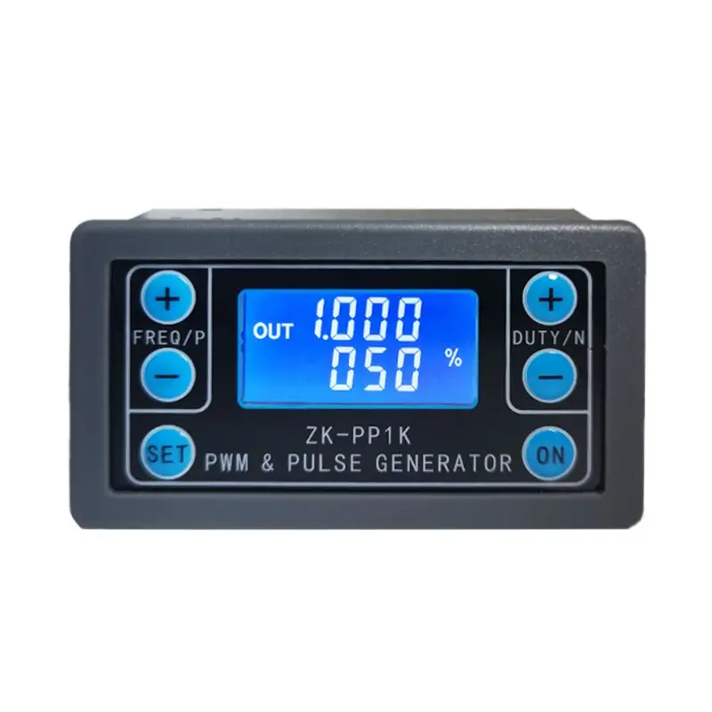 ZK-PP1K Dual LCD PWM Generator Adjustable Module High-precision Detection 1Hz~150KHz Stable Lightweight