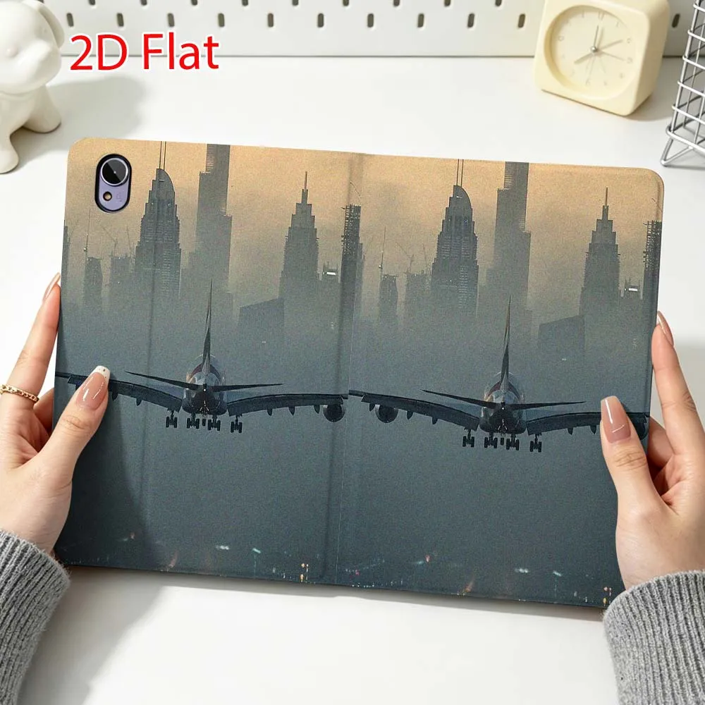 Airplane Flying Pattern For Huawei MediaPad MatePad Honor Pro V6 9 V8 X9 12 X 13.3 SE 11 11.5 Inch Tablet Case Popular