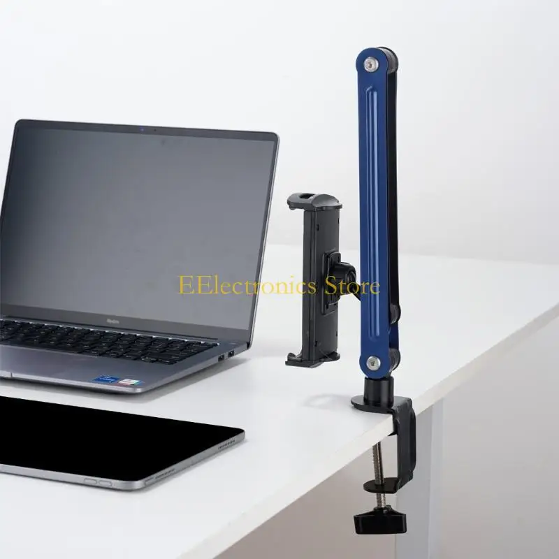

B03C Tablets Holder for Bed and Desk with 360 Degree Rotation and Adjustable Arm