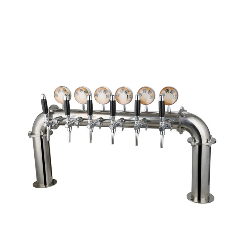 Big Liquor Pillar Beer Distribution Equipment Beer Faucet Bar Restaurant Wine Tower