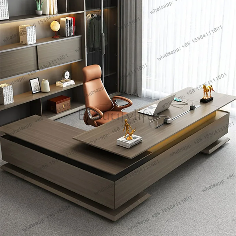 Conference Decoration Office Desk Computer Aesthetic Multifunctional Office Desk Executive Display Meuble Bureau Hotel Furniture