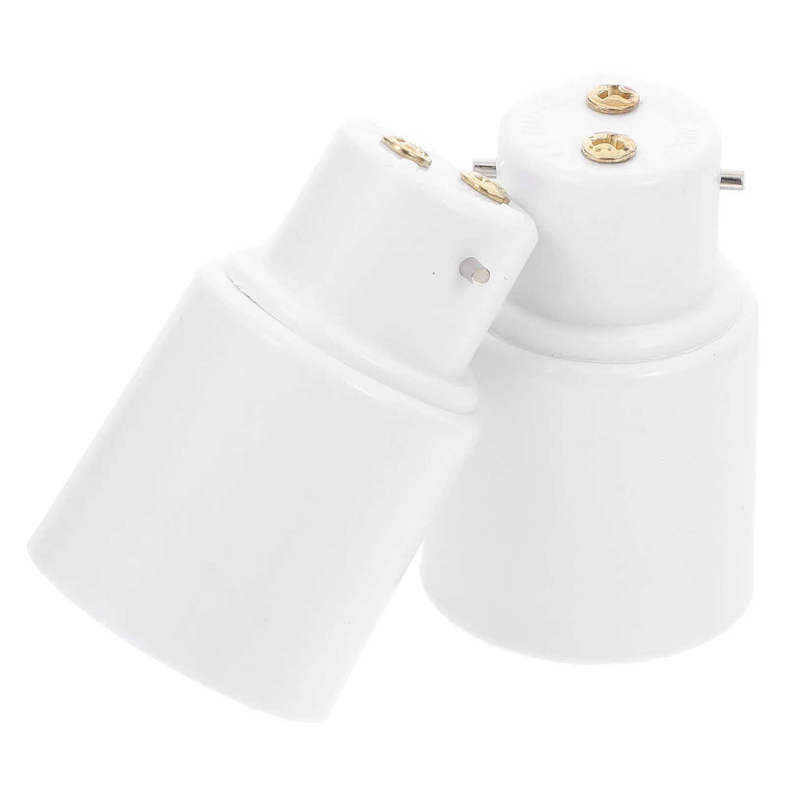 

2 Pcs Light Bulb Converter Adapter Base Socket Aluminum Lamp Holder Electric LED