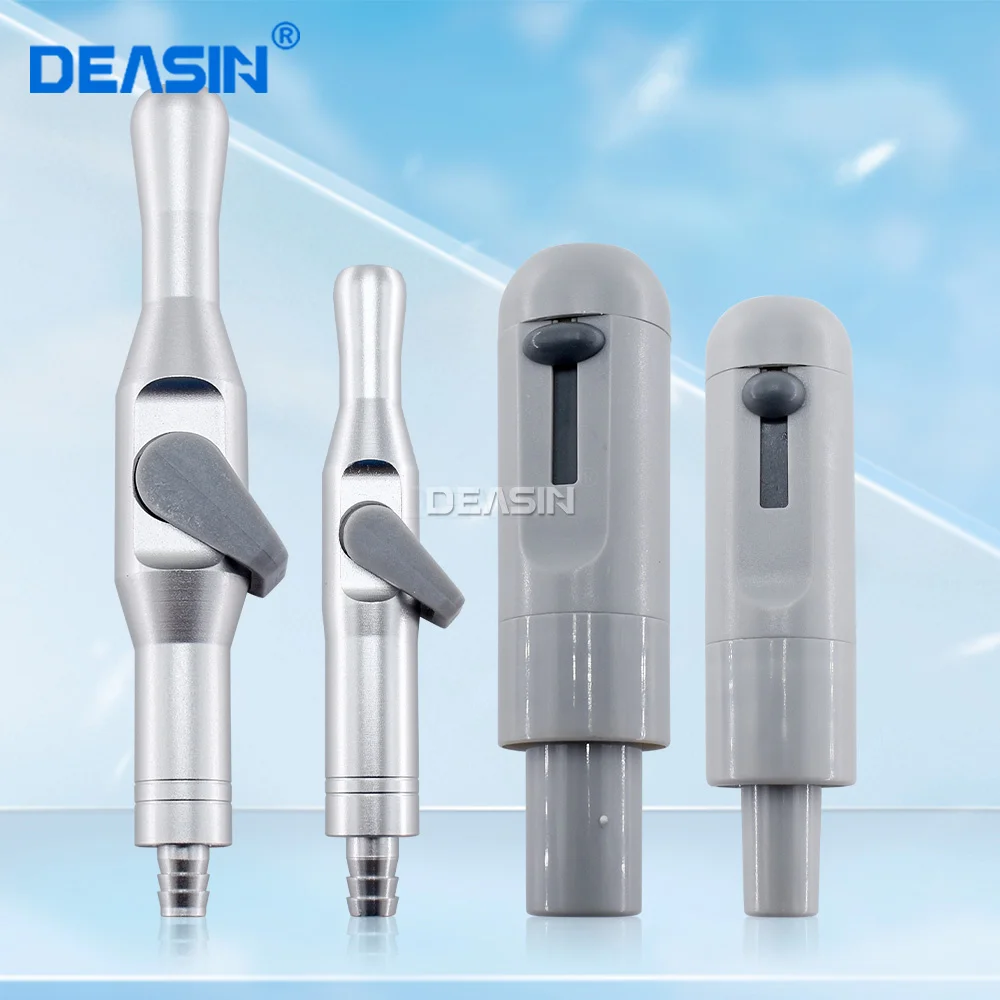 1PC Dental Valve Oral Saliva Ejector Suction Short Strong Weak Handpiece Valve Dental Oral Saliva Short Weak Handpiece Tip Adapt